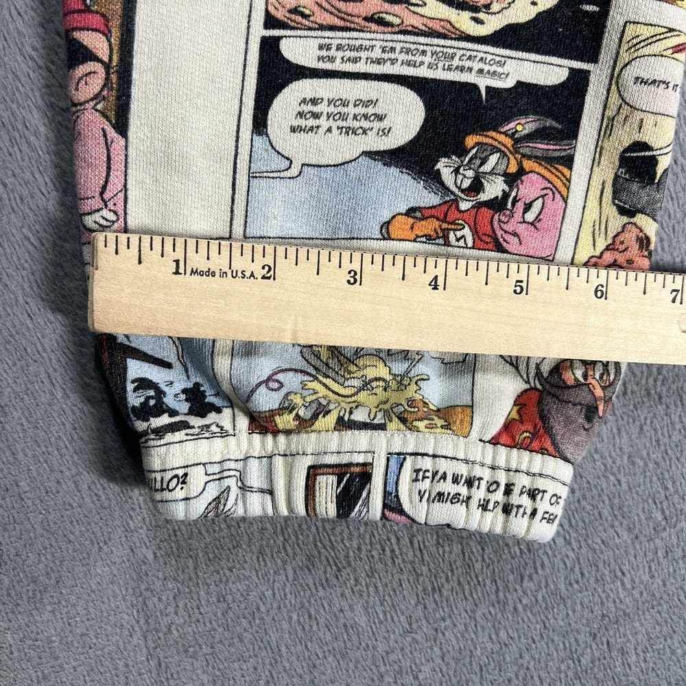 Teddy Fresh Sweatpants‎ Mens XS Looney Tunes Joggers Comic Book Drawstring - Picture 8 of 11